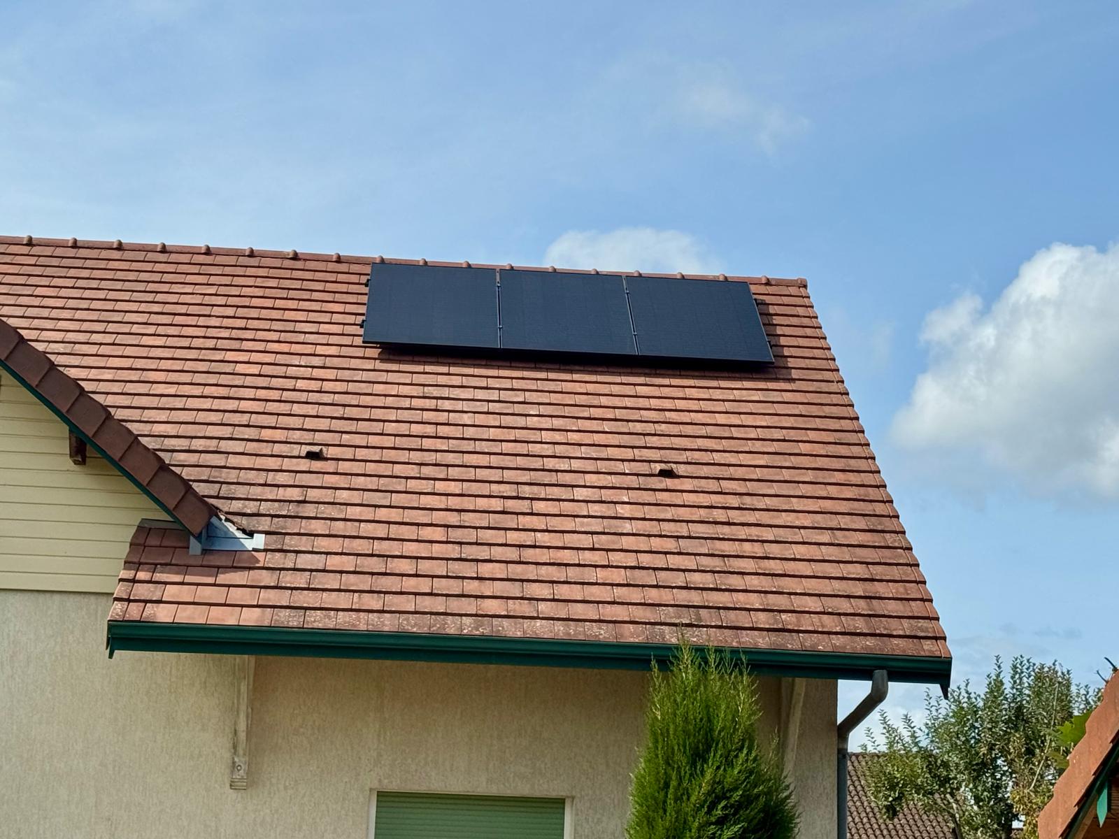 Installation photovoltaïque 3 kWc à Viriat