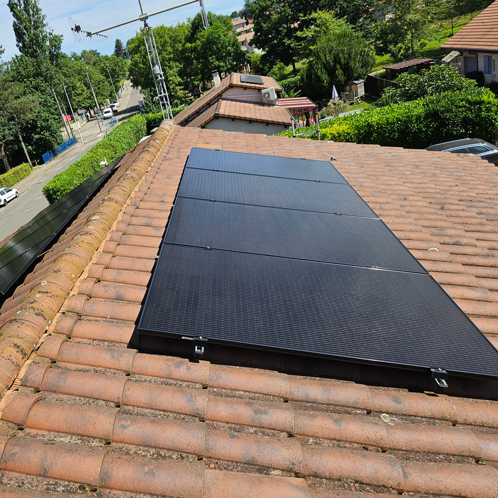 panneaux photovoltaïques SunPower installation Bourg-en-Bresse