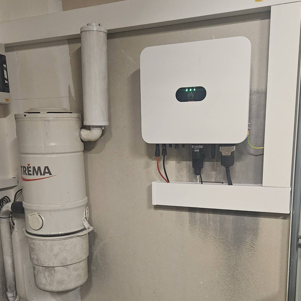 panneaux photovoltaïques SunPower toiture Buellas