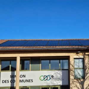 centrale photovoltaïque toiture CNFPT Ain
