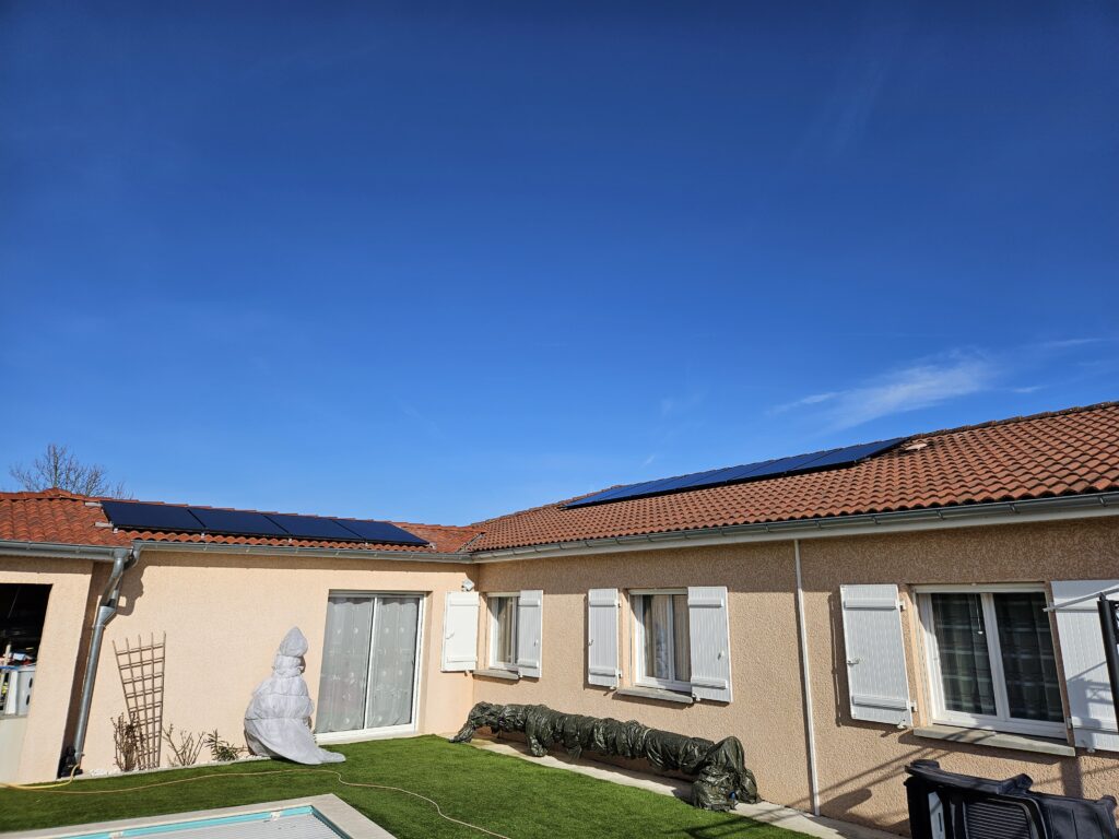installation photovoltaïque Saint-Martin-du-Mont 4,5 kWc