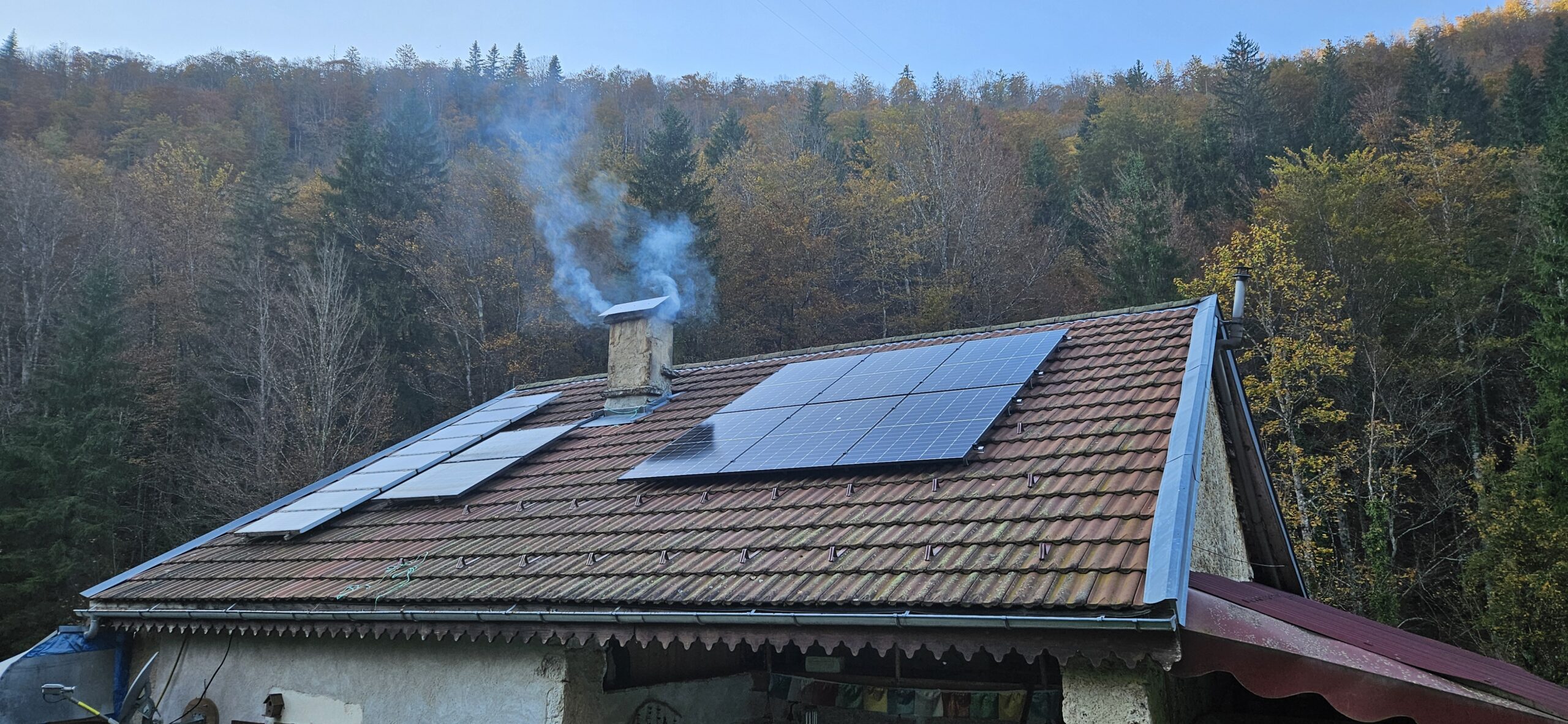 installation photovoltaïque autonome Échallon maison isolée