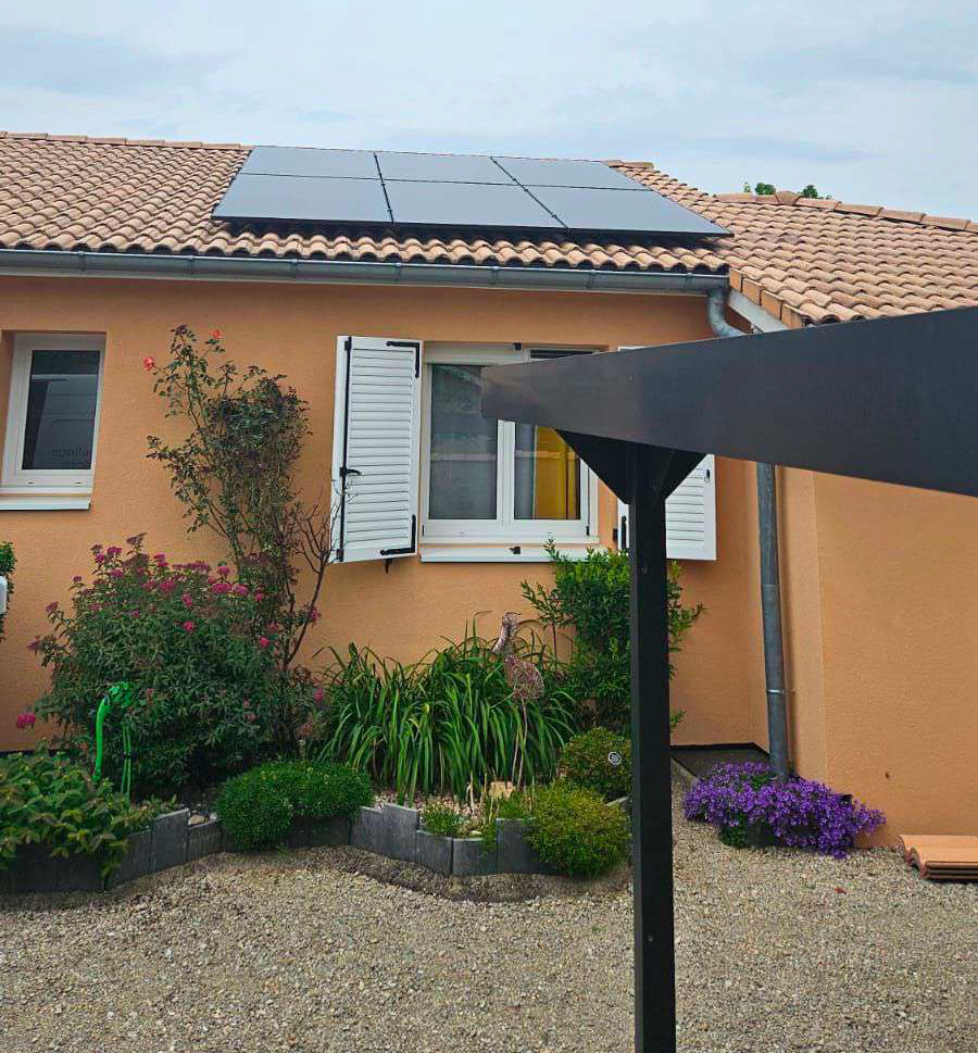 installation photovoltaïque Saint-Denis-les-Bourg 6kwc